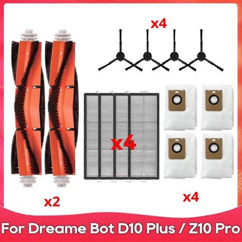 BARKBUSTERS Filtre à brosse latérale pour aspirateurs robots Dreame Z10 Pro et L10 Plus (pièce détachée) (1/5)