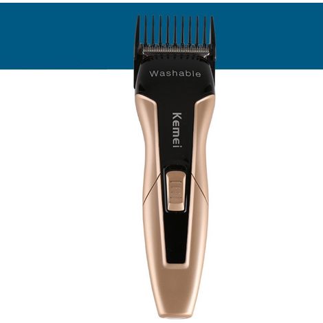 Trade Shop - Maquinilla De Pelo Eléctrica Recargable Impermeable Y Recortadora De Barba - (1/4)