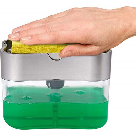 Küchenseifenspender, Einhand-Seifenpumpe, Druckseifenspender - AquaForge (1/2)