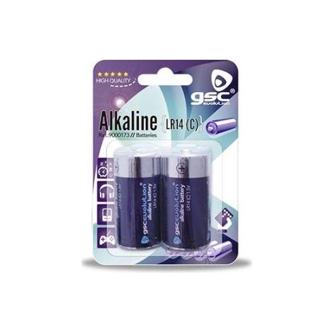 Alkalibatterie GSC Evolution LR14 (C), Blister 2 Einheiten