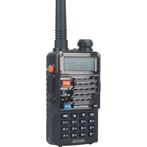 UV-5RBTalkie-walkie VHF/UHF double bande FM, radio FM portable bidirectionnelle avec oreillette (1/5)
