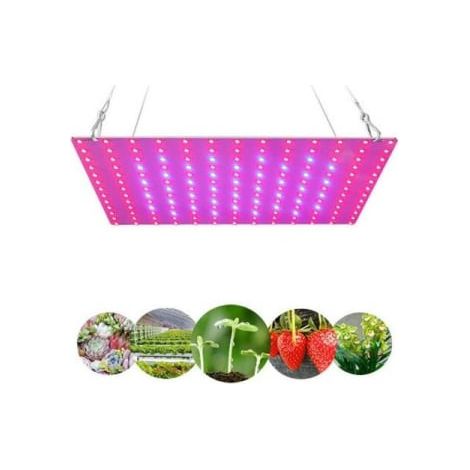 Ampoule LED à spectre complet compatible avec une utilisation intérieure, suspendue, sur panneau nu, pour plantes (ampoules 45 W - 169 V (réglementées en UE))【pl】-AquaForge (1/5)