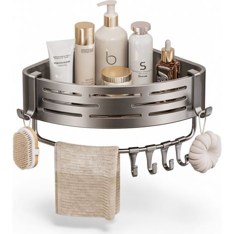 Mensola angolare per bagno 55 mm cestino triangolare modello 16 (1/5)