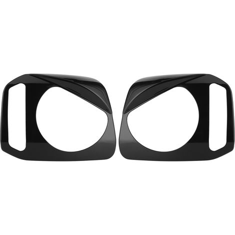 2 Pièces Garniture de Phare Avant de Voiture, Décor de Revêtement de Projecteur Compatible Suzuki Jimny 2007-2017 (1/5)