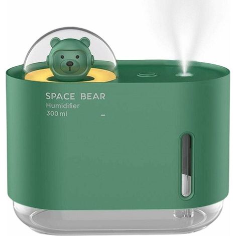 Space Bear Humidifier for Children's Rooms, 300ml, Cool Mist, Auto Shut-Off, Night Light, User Interface (1/5)