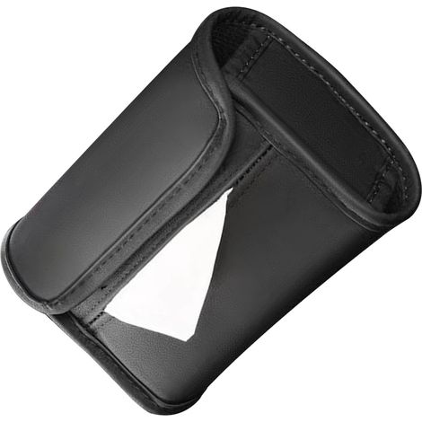 Porte-boîte de mouchoirs pour accoudoir, résistant à l'usure, cuir PU, rangement pour banquette arrière, organisateur de serviettes, noir (1/5)