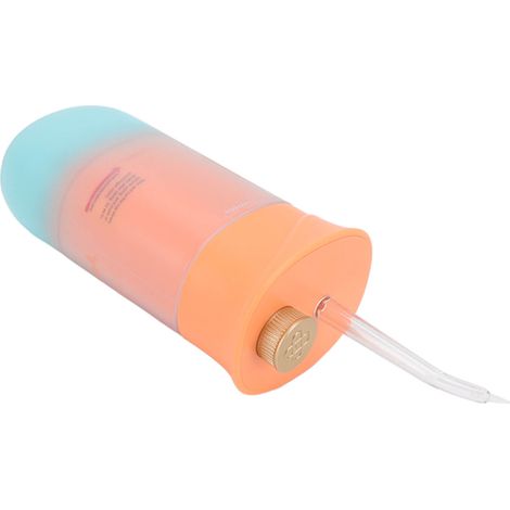 S57 Orange Tragbare elektrische Zahnbürste mit wiederaufladbarer Munddusche, Hochdruck-Dentaldüse, gelber Zahnsteinentfernung, Kompakt (1/5)