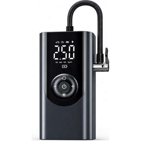 Compressore portatile senza fili per pneumatici auto ad alta pressione (1/5)