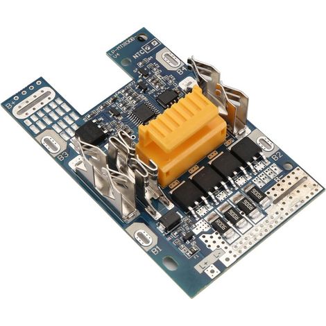 Circuito stampato di protezione dalla carica per batterie agli ioni di litio da 18 V, ricambio per modelli BL1830, BL1840, BL1850, BL1860. (1/4)