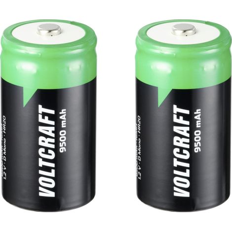 VOLTCRAFT Endurance Mono (D)-Akku NiMH 9500 mAh 1.2 V 2 St. (1/4)