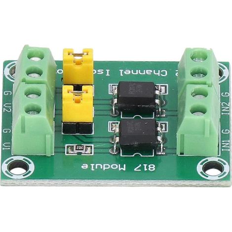 2-Kanal-Modul für optische Isolation, fotoelektrischer Optokoppler-Treiber, Ausgangswandlerplatine