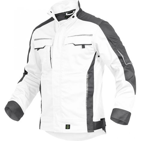 Leibwächter Bundjacke Flex-Line FLEXJ Gr. 4XL weiß/grau (1/5)
