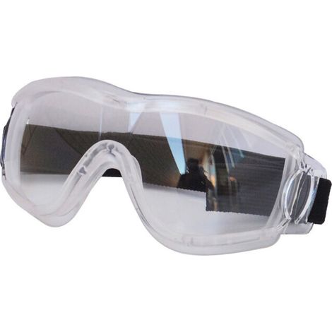 Lunettes de protection anti-poussière avec ajustement universel surlunettes de protection Oculaire résistant aux rayures, antibuée-Modèles pour enfants-Blanc