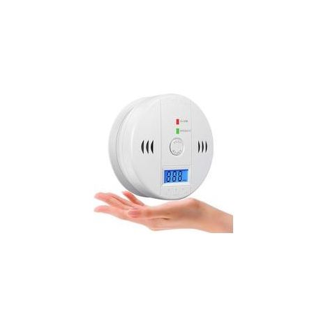 Luftqualitätsmelder, Rauchmelder mit Digitalanzeige – 85 dB akustischer Alarm für Zuhause, Büro und Sicherheit (1/5)