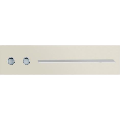 Sanitarios Keuco 56161, repisa de ducha y bañera con mezclador termostático DN 20, asas a la izquierda, color: Cachemira, acabado satinado - 56161012801 (1/2)