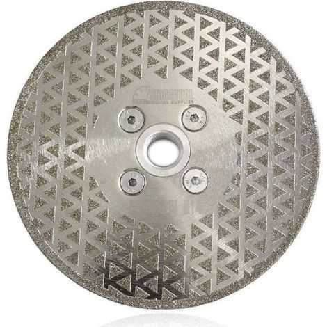 Disque Diamant 125mm Lame de Scie Électroplaqué pour Coupe et Meulage Pierre Granit Marbre Tuile - RWDisque diamant pour meuleuse (1/5)