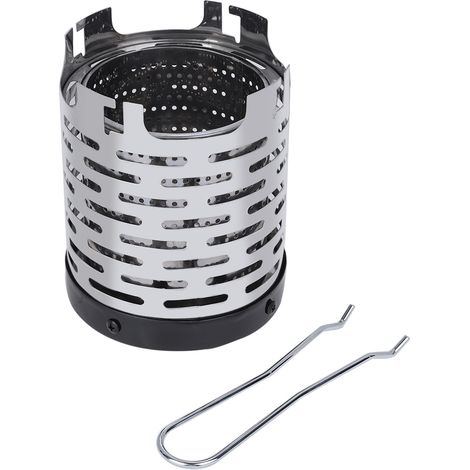Couvercle De Réchaud En Acier Inoxydable - Pour Camping Et Pique-Nique - Résistant À La Chaleur - 1 Pièce (1/5)