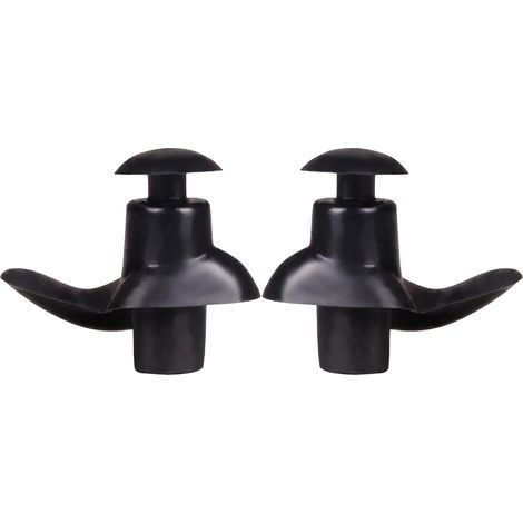 1 paire de bouchons d'oreille de natation en silicone étanches pour adultes et enfants, adaptés à la plongée et offrant une protection auditive douce et antibruit. (1/5)