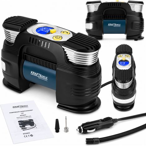 Compresor para coche 7BAR 250W Kraft&Dele (1/5)
