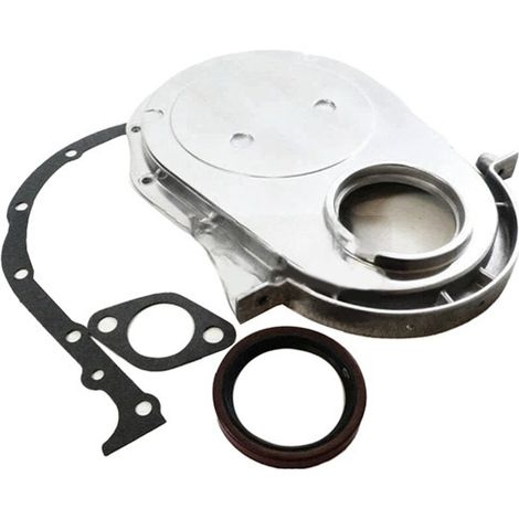396-454 454-502 are timing chain cover kits for Chevrolet engines. (1/5)