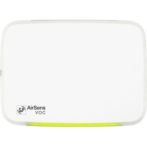 Sonde de Qualité d'Air Intérieur avec visualisation du niveau de COV S&P (UNELVENT) 700135