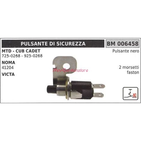 Sicherheitsschalter Mtd-cub cadet 725-0268 - 925-0268 NOMA 41204 victa 006458
