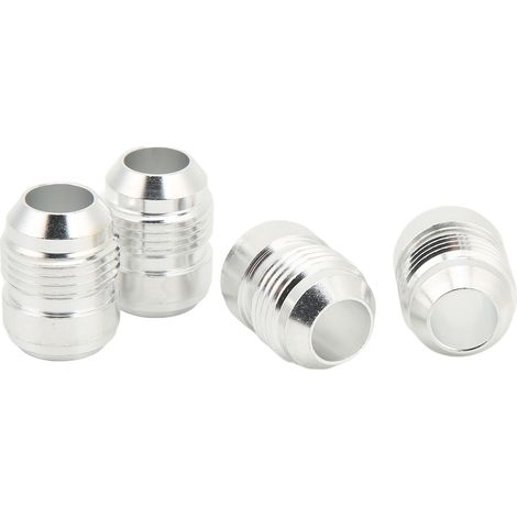 Lot de 4 raccords soudables 10AN à souder, filetage mâle 3/4po, adaptateur bout tuyau aluminium 6061-T6 (1/5)