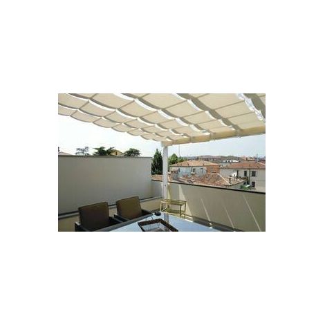 20 x TELO OMBREGGIANTE SOLE TESSUTO H.42 PANNA 12