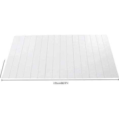 Coperchio per vasca da bagno pieghevole, impermeabile, 75x170 cm (1/2)