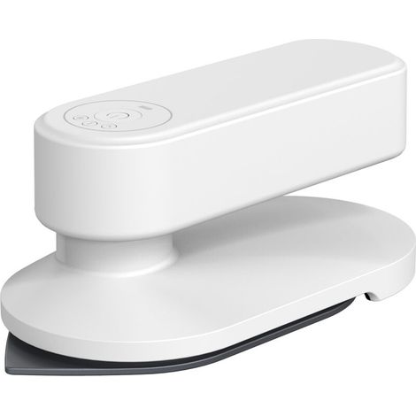 Jeffergarden Fer à repasser mini électrique sans fil rechargeable – Pour défroissage à domicile ou en voyage – Compact et portable (1/5)