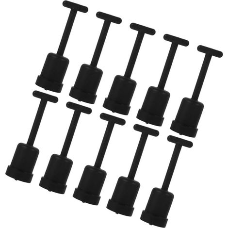 10 pièces Clé Plastique pour Bague Abat-jour Outil de Retrait de Collier de Douille Lot de Polyvalent pour Installation de Luminaires et Ampoules (1/5)
