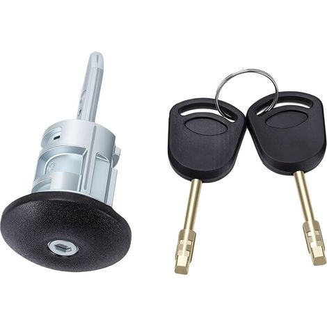 Front Left Door Lock Cylinder Set with 2 Keys, Replacement for MK6 MK7 4060639 (1/5)