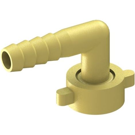 JS WINKELVERSCHRAUBUNG FLACHDICHTEND, 3/8"x1/2", MESSING (1/2)