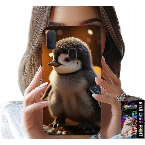 Custodia per Samsung Galaxy A40 - simpatici pinguini, motivi decorativi, disegni del Madagascar (1/5)