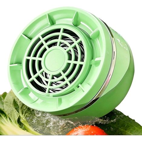 Rotating Waterproof, Vegetable Washer, 5.51x5.51x3.15 inch Device with High-Efficiency Submersible Base, Titanium Hardware, Compact Design with Modern Style, Kitchen Accessory for Veggie Rice Meat (1/5)