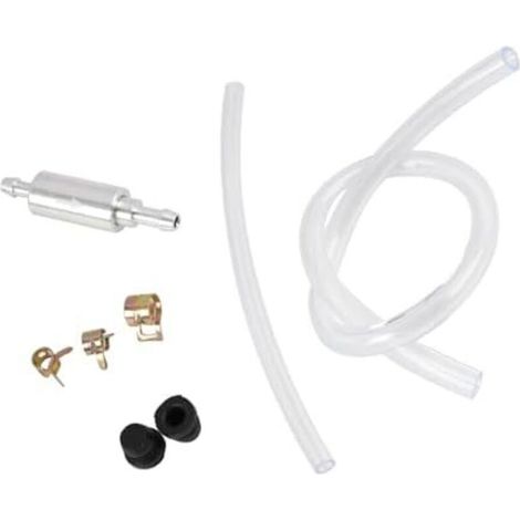 Kit de Purge Frein Moto et Voiture avec Valve unidirectionnelle, Tuyau Transparent Renforcé 45 cm 2 Capuchons en Caoutchouc, Outil Facile Rapide pour Purgeur - (1/5)