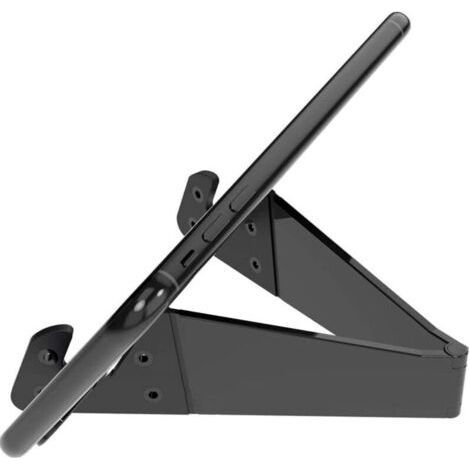Support Téléphone/Tablette 60° – Universel jusqu’à 11\", Stable et Élégant pour Bureau ou Cuisine (1/5)