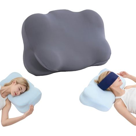 Cuscino ergonomico in memory foam - Cuscino soffice come una nuvola - Cuscino resiliente - Cuscino per il supporto del collo - Con federa traspirante - Cuscino - Camera da letto (1/5)