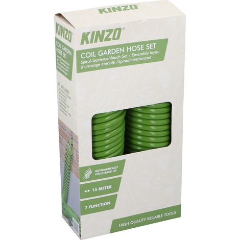Kinzo tuyau d'arrosage Vert H49xl10.5xL26.5cm (1/2)