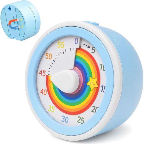 Minuteur Visuel 60min Aimanté, Chronomètre, Timer Enfant pour Cuisine (1/5)