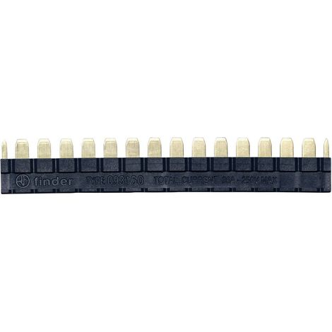 Peigne 16 broches noir pour série 39 FINDER 093160 (1/2)