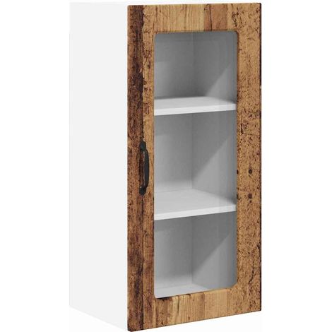Meubles de Rangement,Armoire de cuisine avec étagère Bois Ancien 40 x 31 x 80 cm CFW702202 (1/5)