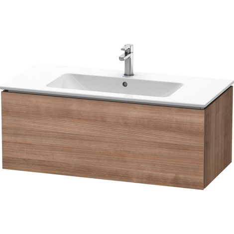 Duravit L-Cube Mueble de pared, ancho 1020mm, profundidad 481mm, 1 extraíble, se ajusta a la medida de las necesidades del cliente. Artículo 233610, color: Cerezo del Tesino - LC614207373 (1/4)