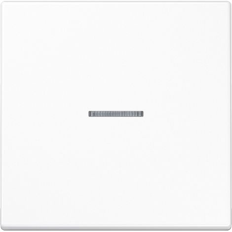 Jung Wippe für KNX Taster, F10, mit Lichtleiter, Duroplast, Serie LS, alpinweiß LS 101 KO5 WW (1/5)
