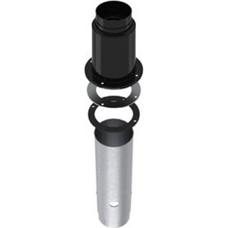 Burgerhout Miniflex kit de sortie préfabriqué avec support 60mm