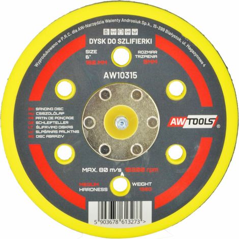 Dysk 150mm do szlifierki mimośrodowej pneumatycznej
