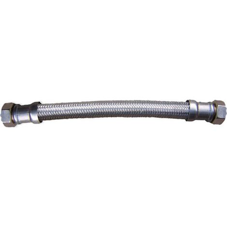Flexible inox chauffage et eau sanitaire droit FF 3/4" L 1000 mm