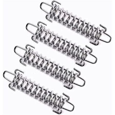 4 Pieces Shade Sail Spring, Shade Sail Tensioner Spring, Shade Sail Tension Spring, Camping Tent Tension Spring, Tent Spring Rope Buckle (1/5)
