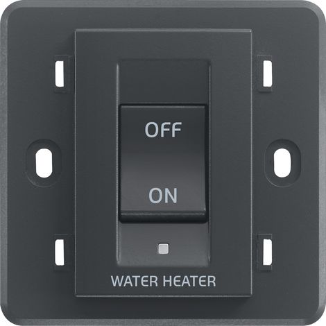 VIMAR - 20017.WH 2P 32A Interrupteur eau/chauffage, gris