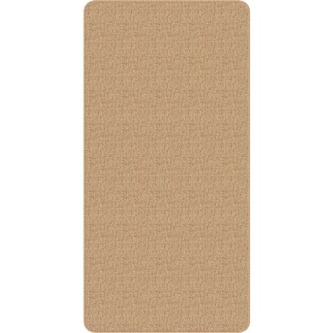Teppich Jute mit Latexrücken 80x160 cm Natur
